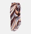 Faithfull Abaya Striped Beach Cover-up In Multi