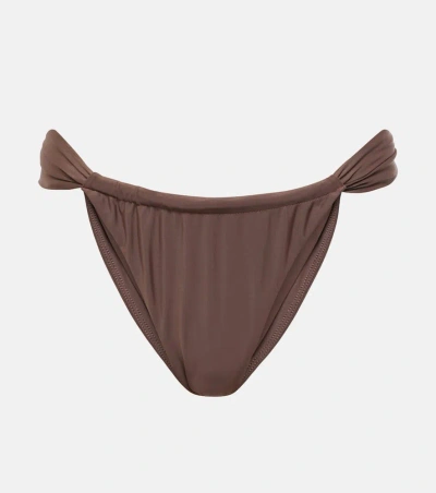 Faithfull Ande Bikini Bottoms In Brown