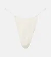 Faithfull Brita Cotton-blend Crochet Bikini Bottoms In White
