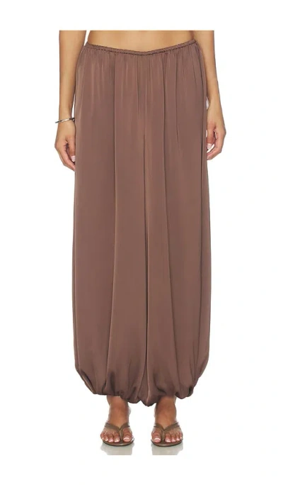 Faithfull Cove Baloon Pant In Brown