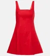 Faithfull Felice Linen Minidress In Red