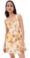 Faithfull Felice Mini Dress Midsummer Floral