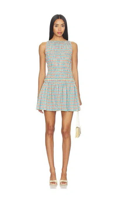 Faithfull Gala Mini Dress In Multi