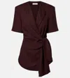 Faithfull Ida Blazer In Burgundy