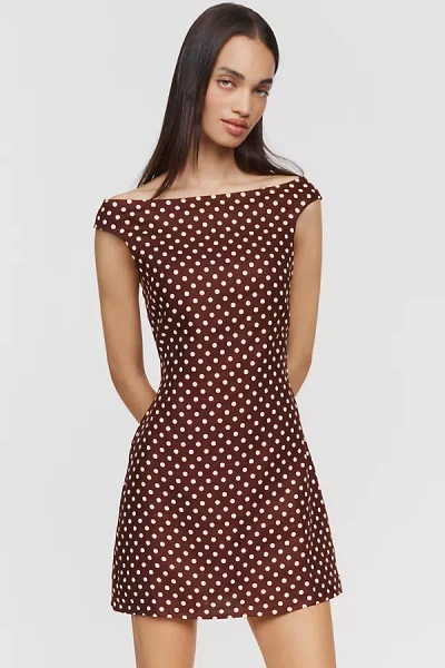 Faithfull Ilride 100% Linen Mini Dress In Multi