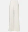 Faithfull Ilride High-rise Linen Wide-leg Pants In White