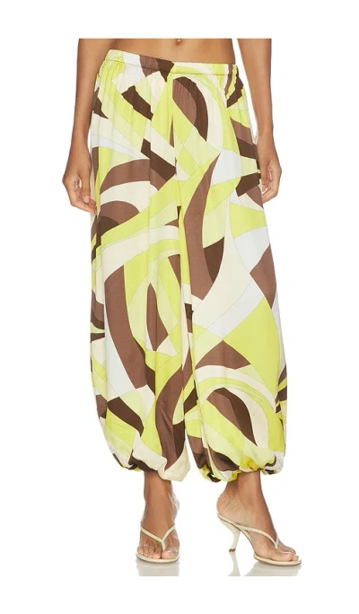 Faithfull Kortez Balloon Pant In Yellow