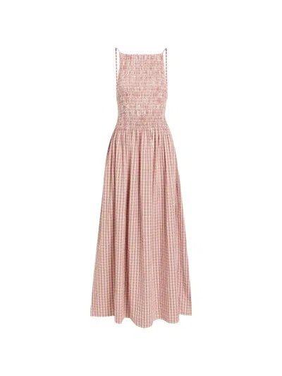 Faithfull Laia Maxi Dress In Pink