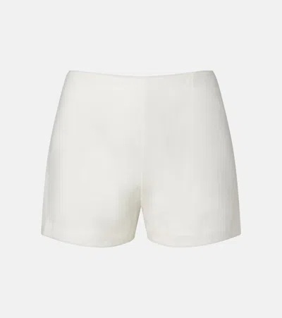 Faithfull Lila Linen Shorts In White