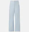 Faithfull Lulea High-rise Linen Wide-leg Pants