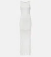 Faithfull Maceio Fringed Cotton Minidress In White