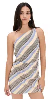 Faithfull Marga Mini Dress Marine Stripe