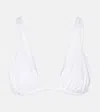 Faithfull Mary Bikini Top In Cacao