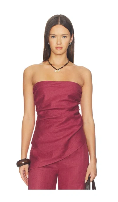 Faithfull Nera Top In Pink