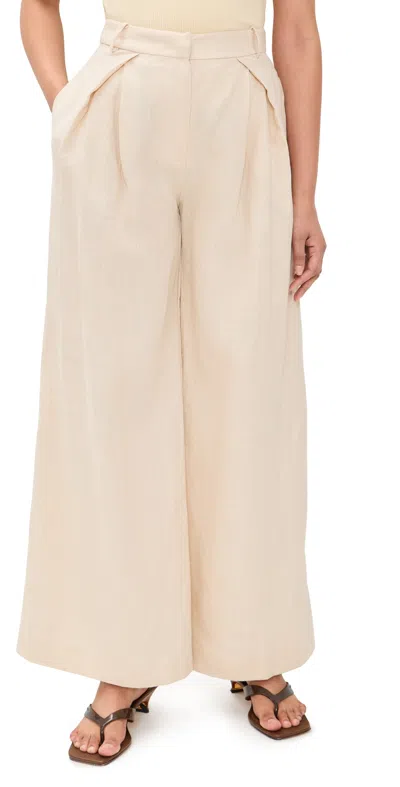 Faithfull Sofia Trousers Panna In Pink