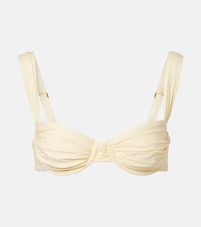Faithfull Sol Bikini Top In Neutral