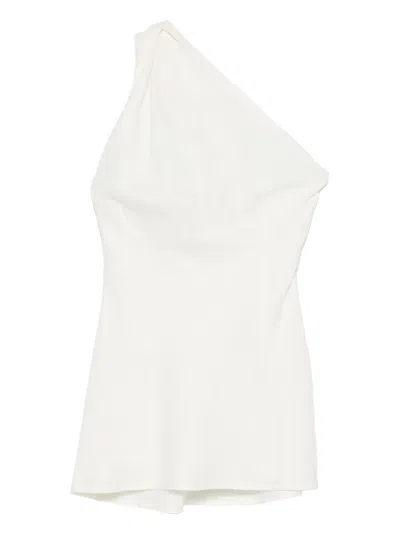 Faithfull The Brand Agua One-shoulder Top In White