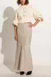 Faithfull The Brand Alanna Knit Jumper In Cream In White