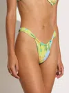 Faithfull The Brand Andez Bikini Bottoms Francis Floral In Yellow
