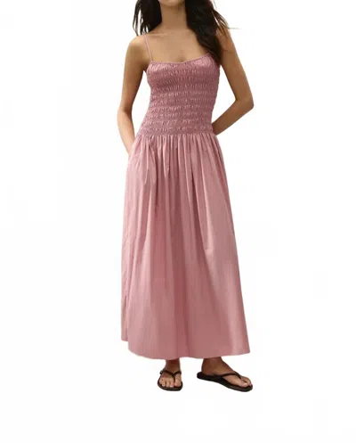 Faithfull The Brand Araceli Maxi Dress In Dusk In Pink