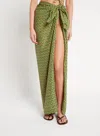 Faithfull The Brand Beach Cover Ups With Rio Print In Green