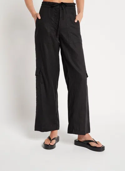 Faithfull The Brand Black Cargo Pants Women