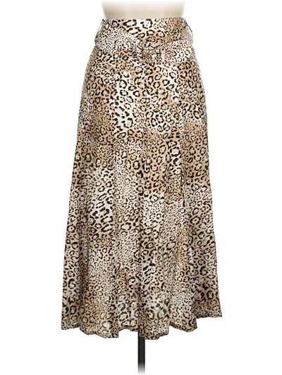 Pre-owned Faithfull The Brand Casual Skirt In Tan