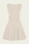 Faithfull The Brand Cerise Mini Dress In Natural