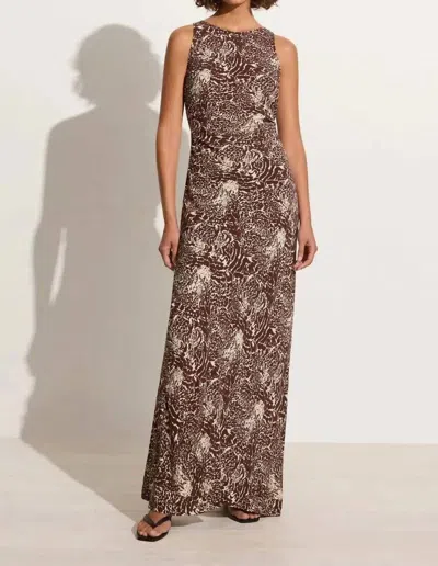 Faithfull The Brand Clementine Midi Dress In Salamanca In Multi