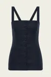 Faithfull The Brand Corbiere Vest In Navy