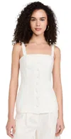 Faithfull The Brand Corbiere Vest In White