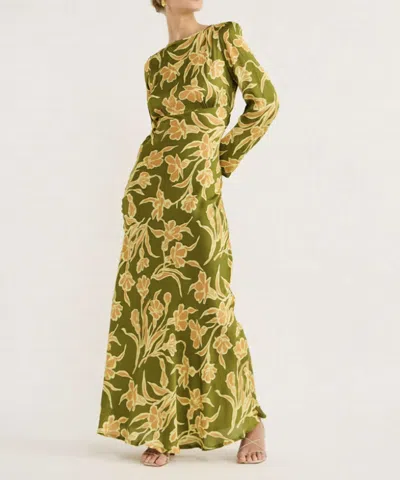 Faithfull The Brand Da Cova Maxi Dress In Faro Floral In Multi