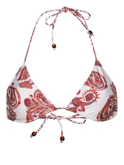 Faithfull The Brand Delle Bikini Top In Multicolour