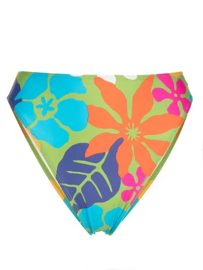 Faithfull The Brand Dylla Bikini Bottoms In Multicolour