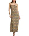 Faithfull The Brand Elina Maxi Dress In Green