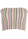 Faithfull The Brand Elisa Striped Bikini Top