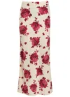 Faithfull The Brand Elise Floral-printed Linen Midi Skirt