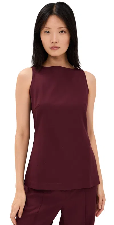 Faithfull The Brand Emilie Top Bordeaux