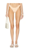 Faithfull The Brand Esterel Bikini Bottom In Butter