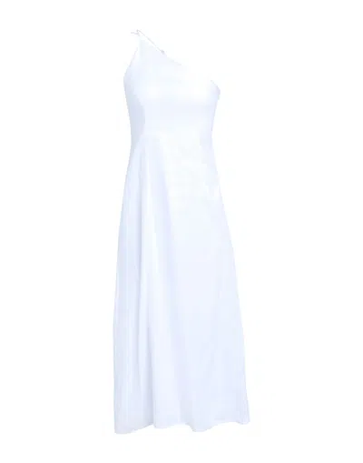 Faithfull The Brand Midi Dresses In White