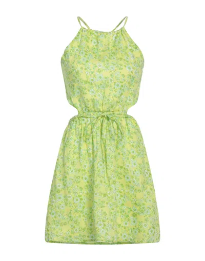 Faithfull The Brand Short Dresses In Green
