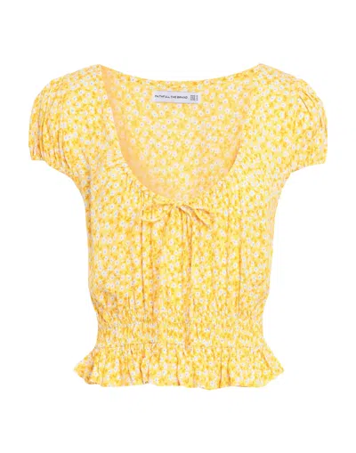 Faithfull The Brand Blouses In Yellow