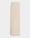 Faithfull The Brand Antibes Linen Maxi Skirt In Natural