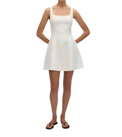 FAITHFULL THE BRAND FELICE MINI DRESS IN WHITE