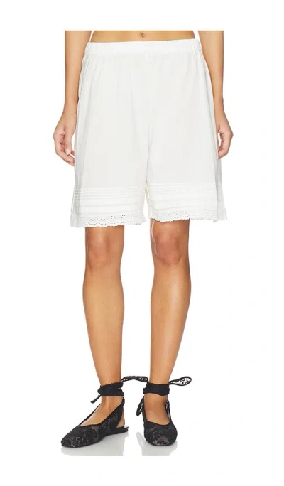 Faithfull The Brand Filomena Short In White