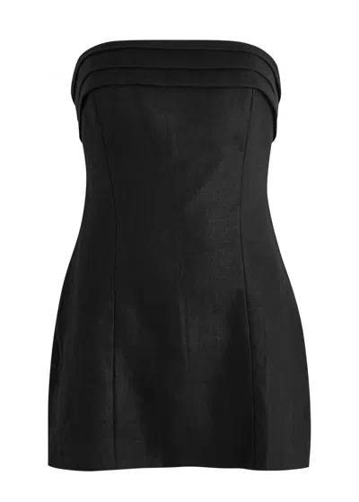 Faithfull The Brand Fleuri Strapless Linen Top In Multicolor