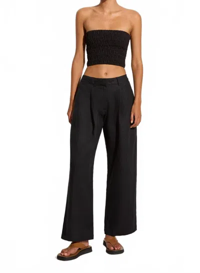 Faithfull The Brand Francois Pants In Black