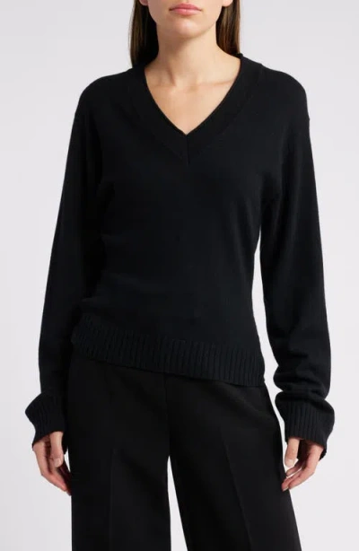 Faithfull The Brand Frederikke Wool & Cashmere Sweater In Black