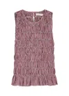 Faithfull The Brand Heidi Gingham Stretch-cotton Tank