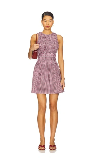 Faithfull The Brand Heidi Mini Dress In Pink